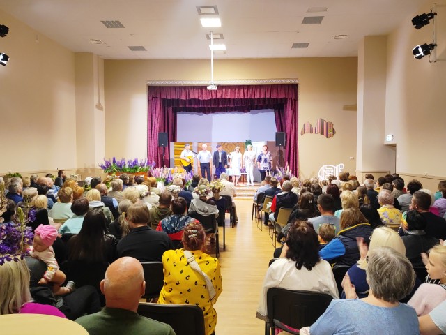 Ielīgošanas pasākums. Uz skatuves- Baltinavas amatierteātris "Palādas" / 2025